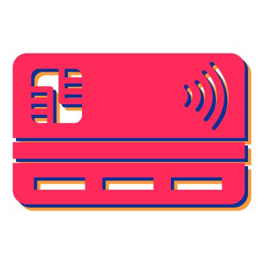 Basit vektör illüstrasyonu, web simgesi 