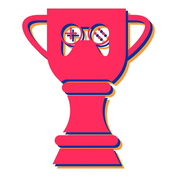 Vector Illustration Modern Sport Trophy — ストックベクタ