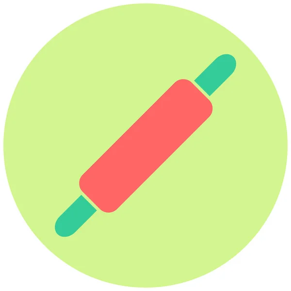 Rolling Pin Icon Vector Illustration — Stock Vector