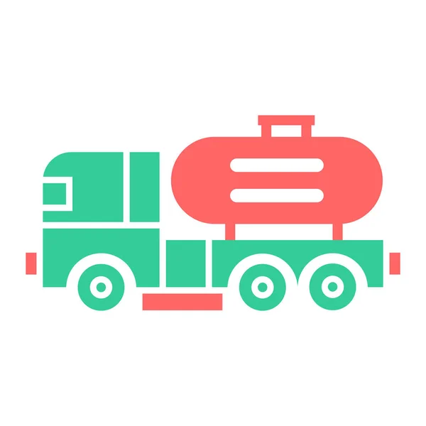 Camion Icône Web Illustration Simple — Image vectorielle