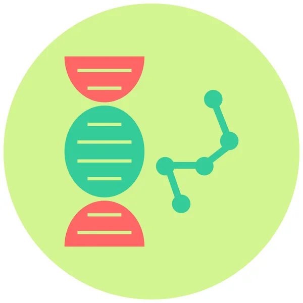 Ingegneria Genetica Semplice Illustrazione — Vettoriale Stock