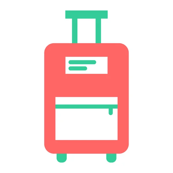 Sac Voyage Illustration Simple — Image vectorielle