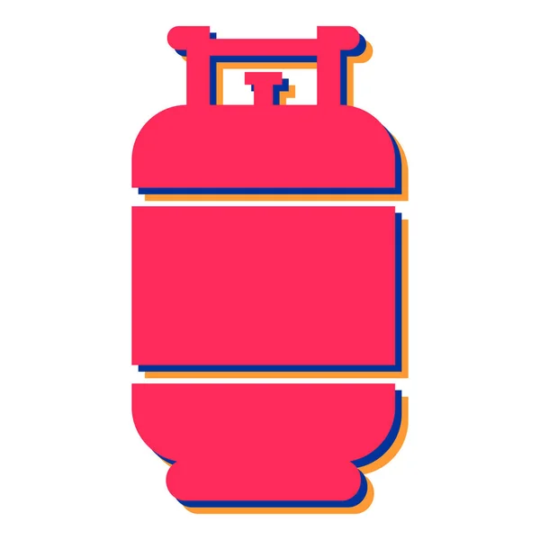 Gáztűzcsap Ikon Egyszerű Illusztráció Tűzoltó Készülék Vektor Ikonok Web — Stock Vector