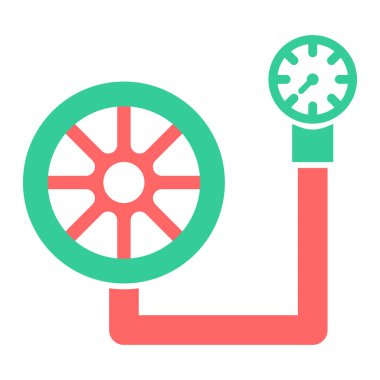 Araba tamir ikonu. vektör illüstrasyonu