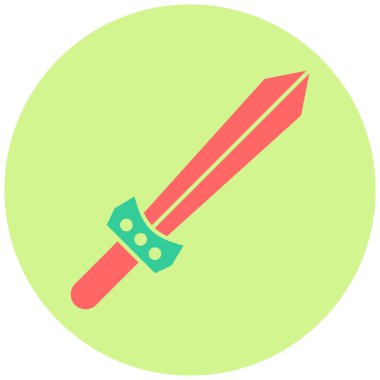 bıçak simgesi vektör illüstrasyonu