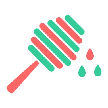 Tatlım. Web simgesi vektör illüstrasyonu