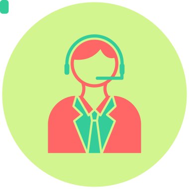 Müşteri servisi. Basit resimleme