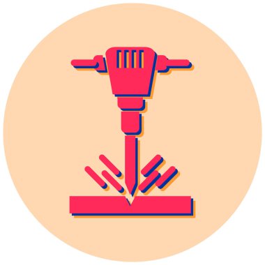 Sondaj. Web simgesi basit illüstrasyon