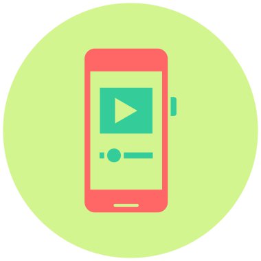 Cep telefonu. Basit resimleme