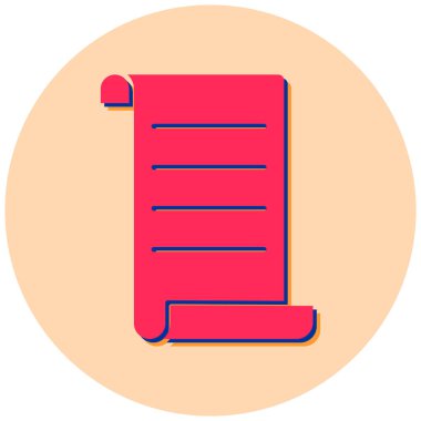 Kitap. Web simgesi basit illüstrasyon