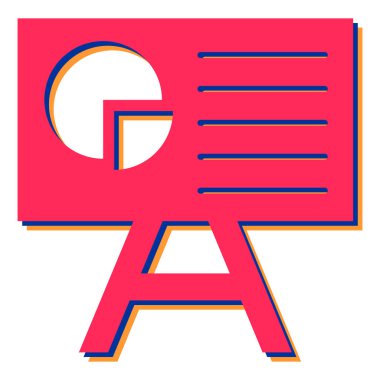 Konuş. Web simgesi basit illüstrasyon