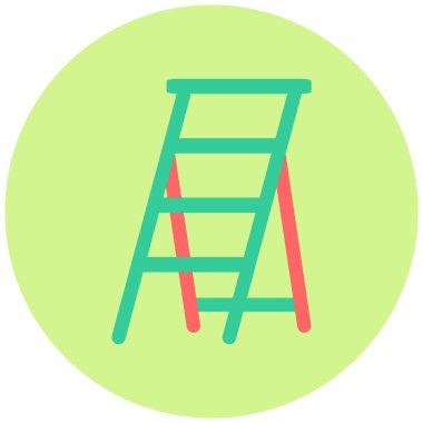 Merdivene bas. Web simgesi basit illüstrasyon