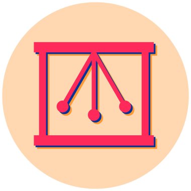 Ölçek. Web simgesi basit tasarım