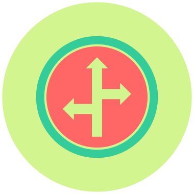 Projeniz için yön ok simgesi