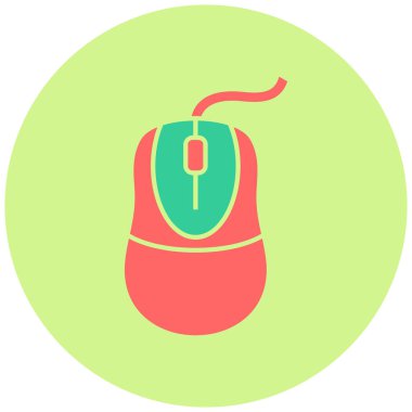 bilgisayar fare simgesi, vektör illüstrasyonu basit tasarım 