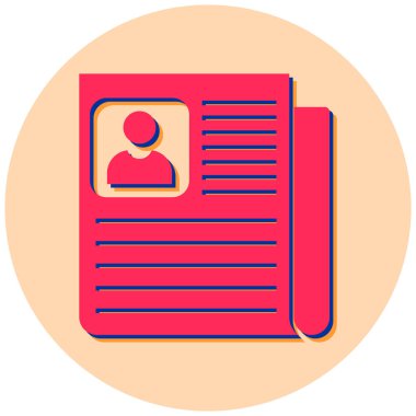 Devam et. Web simgesi basit illüstrasyon