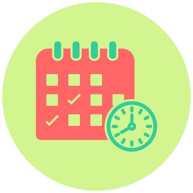 Program. Web simgesi basit illüstrasyon