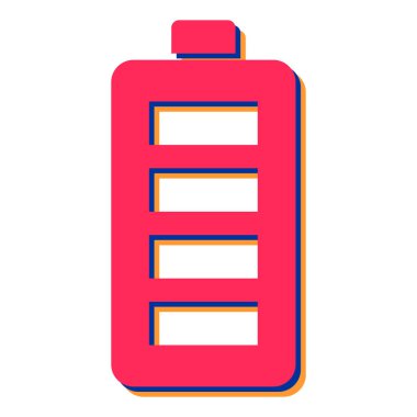 pil şarj ikonu vektör çizimi grafik tasarımı