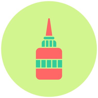 Makine yağı modern simgesinin vektör çizimi 