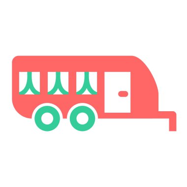 - Araba. Web simgesi basit illüstrasyon