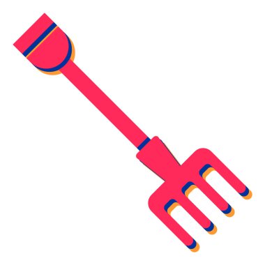 Kürek. Web simgesi basit illüstrasyon