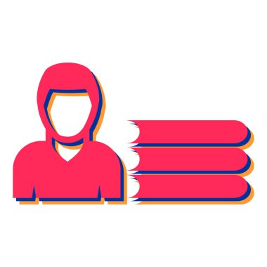 Modern bir ikon. vektör illüstrasyonu