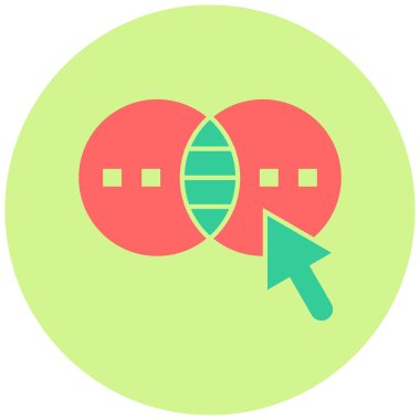 Şekil Oluşturucu simgesinin vektör çizimi