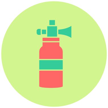 hava kornosu simgesi, basit tasarım vektör çizimi