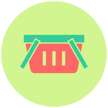 Alışveriş arabası. Basit tasarım 