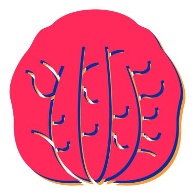 Modern bir ikon. vektör illüstrasyonu