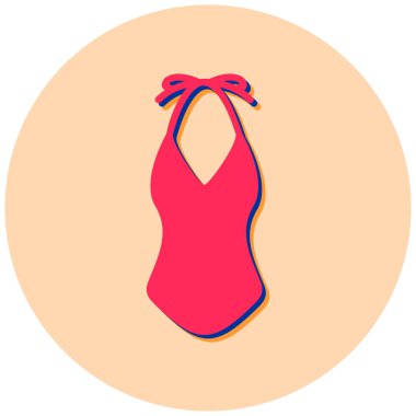 Mayolu. Web simgesi basit illüstrasyon