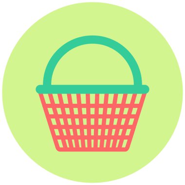 Alışveriş arabası. Basit tasarım 