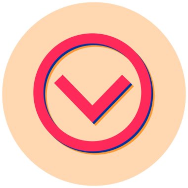 İndir. Web simgesi basit illüstrasyon