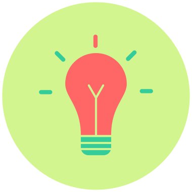 İnovasyon modern simgesinin vektör çizimi 