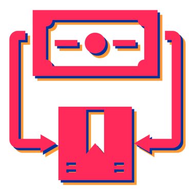 Modern b 'nin vektör illüstrasyonu eksik simgesi