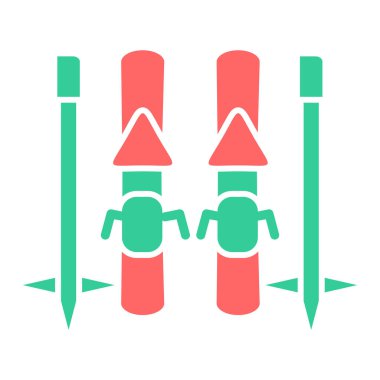 Bir roket simgesinin vektör çizimi