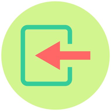 Giriş yap. Web simgesi basit tasarım 