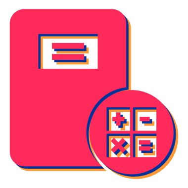 Modern eğitim ikonunun vektör illüstrasyonu