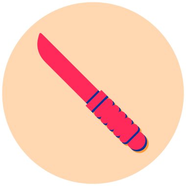 Beyzbol sopası. Basit resimleme