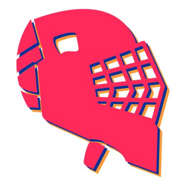 Bir basketbol topu simgesinin vektör çizimi