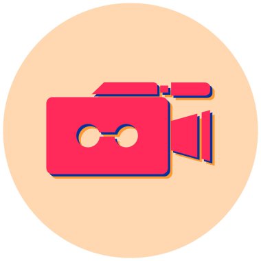 Video kamera. Basit resimleme