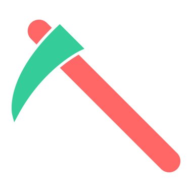 Balta. Web simgesi basit illüstrasyon