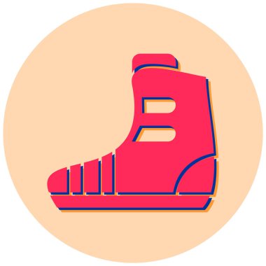 Çizme. Web simgesi basit illüstrasyon