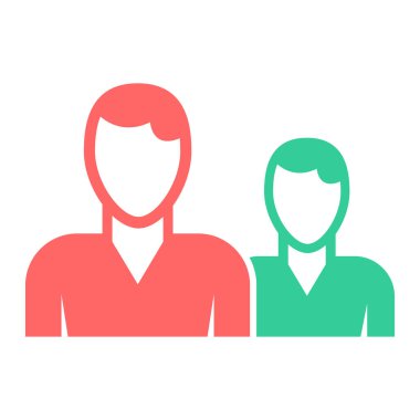 insanlar simge vektör illüstrasyonu