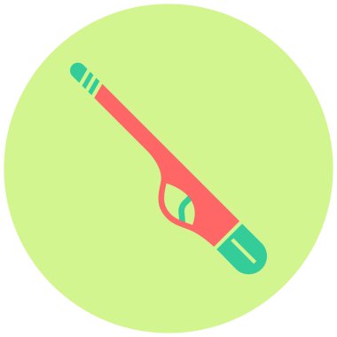 Soba Çakmağı simgesinin vektör illüstrasyonu