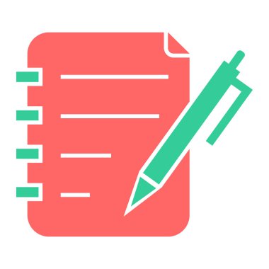 Kontrol listesi. Web simgesi basit illüstrasyon