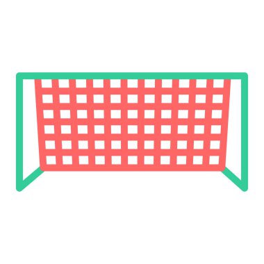 Tenis Kortu simge vektör çizim