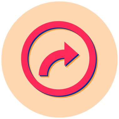 Okların vektör illüstrasyonu modern simge