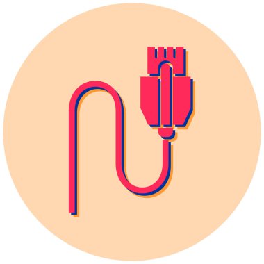 Kablolu yayın. Basit resimleme