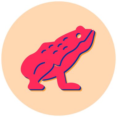 Dinozor. Web simgesi basit illüstrasyon